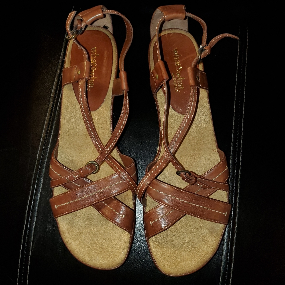 Whats What Wedge Sandals